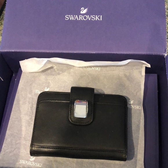 Swarovski crystal embellished wallet like new unused condition - Picture 1 of 8